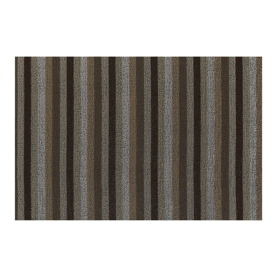 Even Stripe Shag Mat