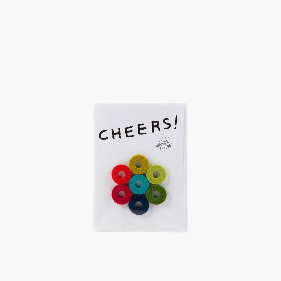 Wine-Ote’s Felt Wine Marker Note Card