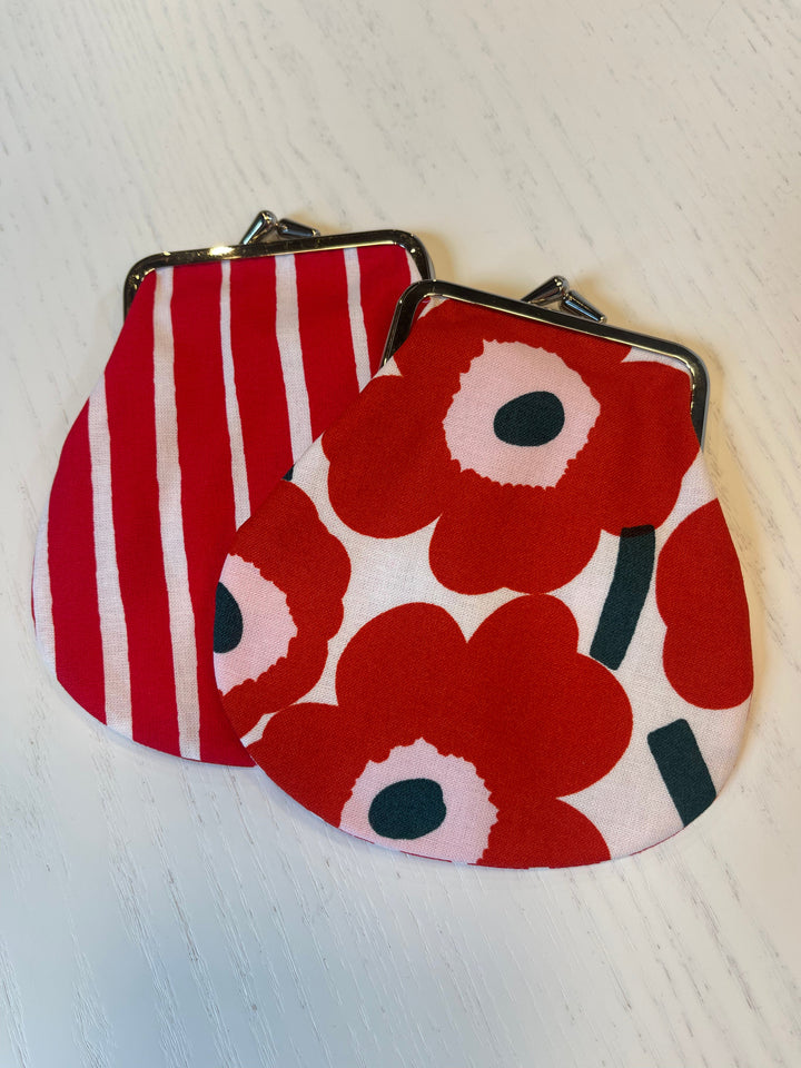 marimade double print pieni kukkaro - clip bag