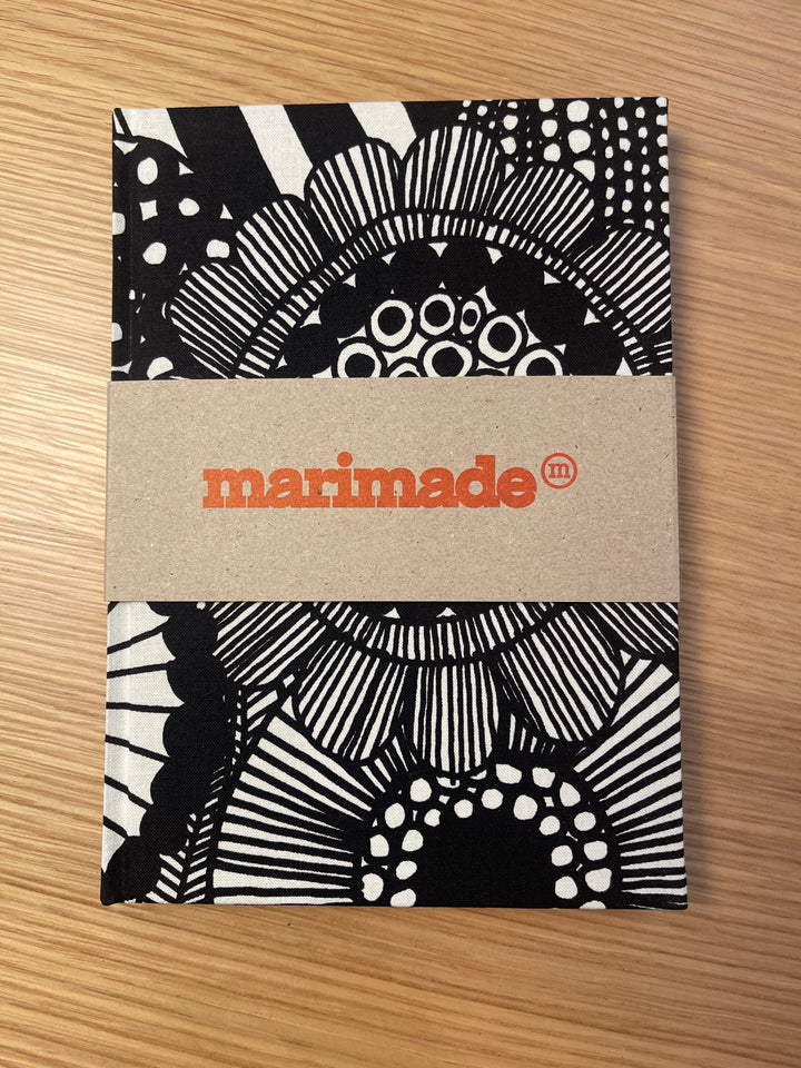 marimade fabric-covered sketchbook A5 - made of leftover fabrics