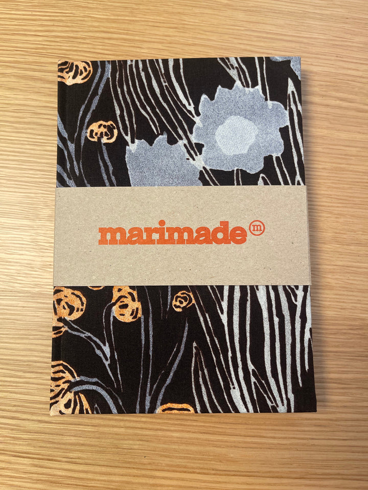 marimade fabric-covered sketchbook A5 - made of leftover fabrics