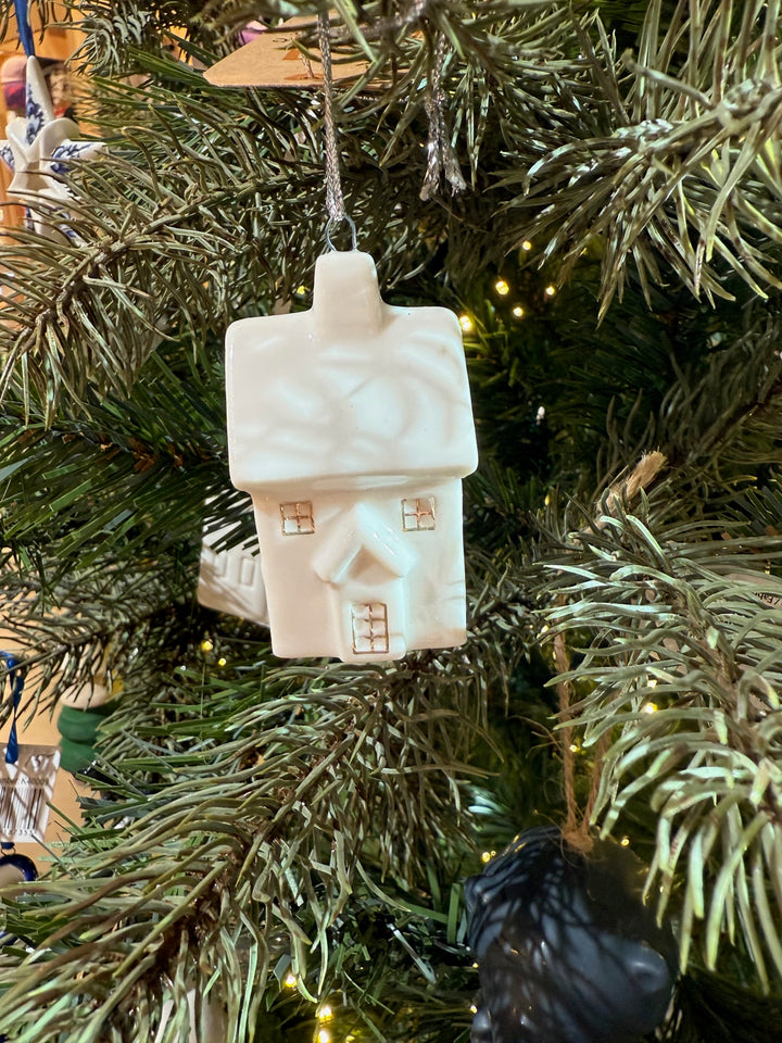 Classic House Ceramic Ornament