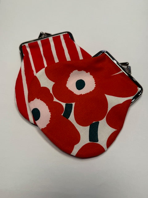 marimade double print pieni kukkaro - clip bag
