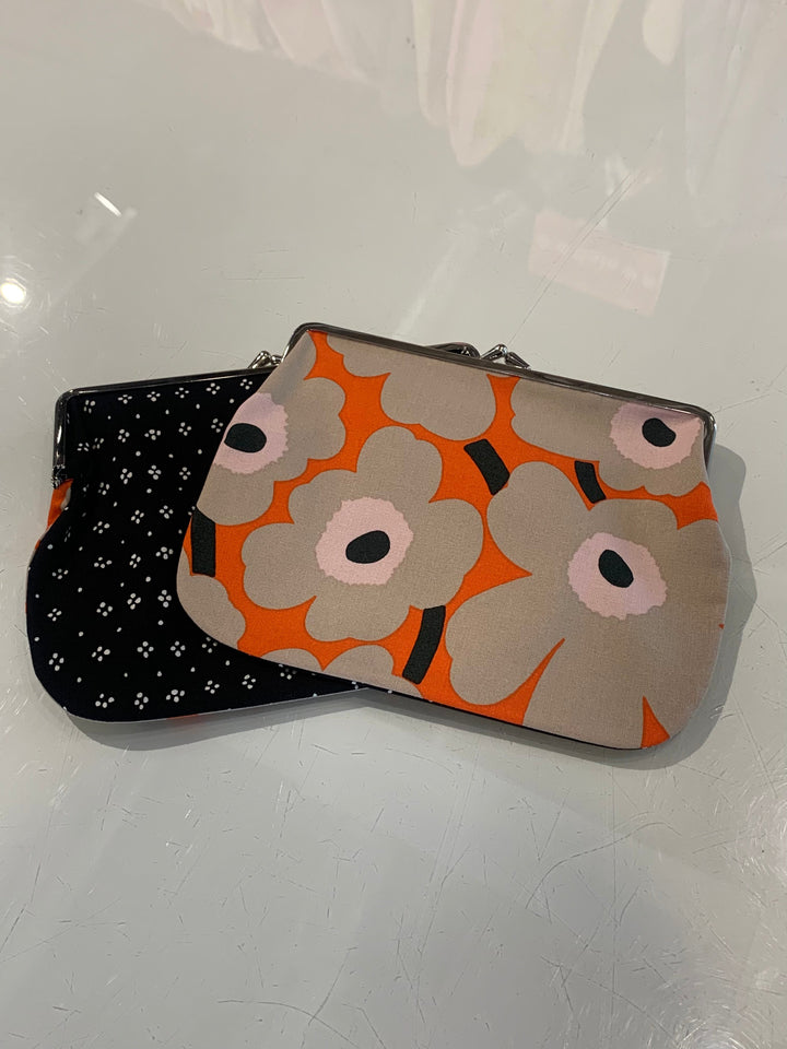 marimade double print puolikas kukkaro - large clip bag