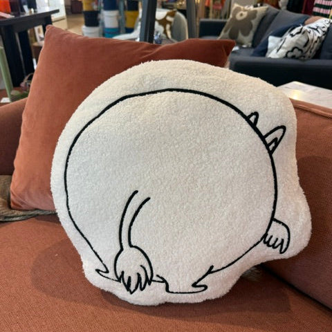 Moomintroll Butt Cushion