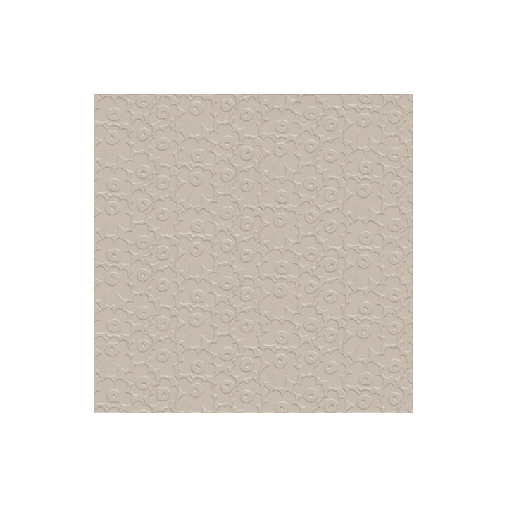 embossed unikko beige paper napkins