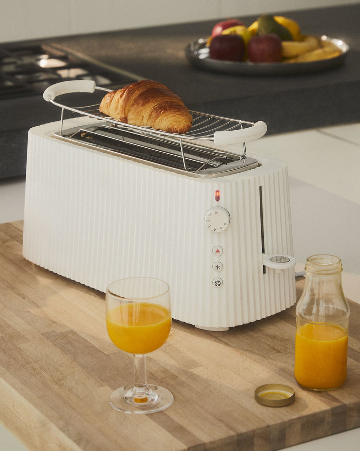 Plissé Long Double Compartment Toaster