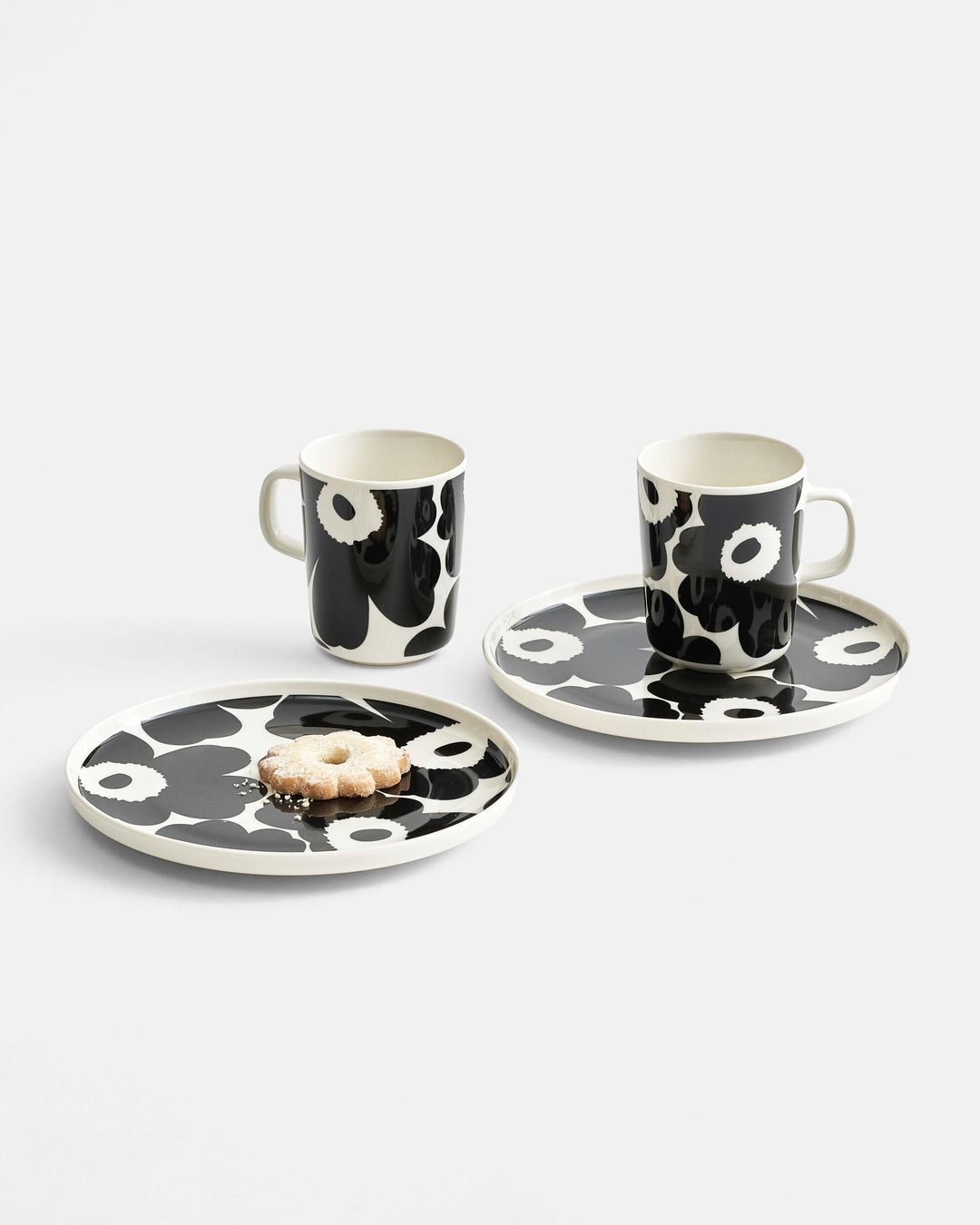 unikko mug black 2,5 dl