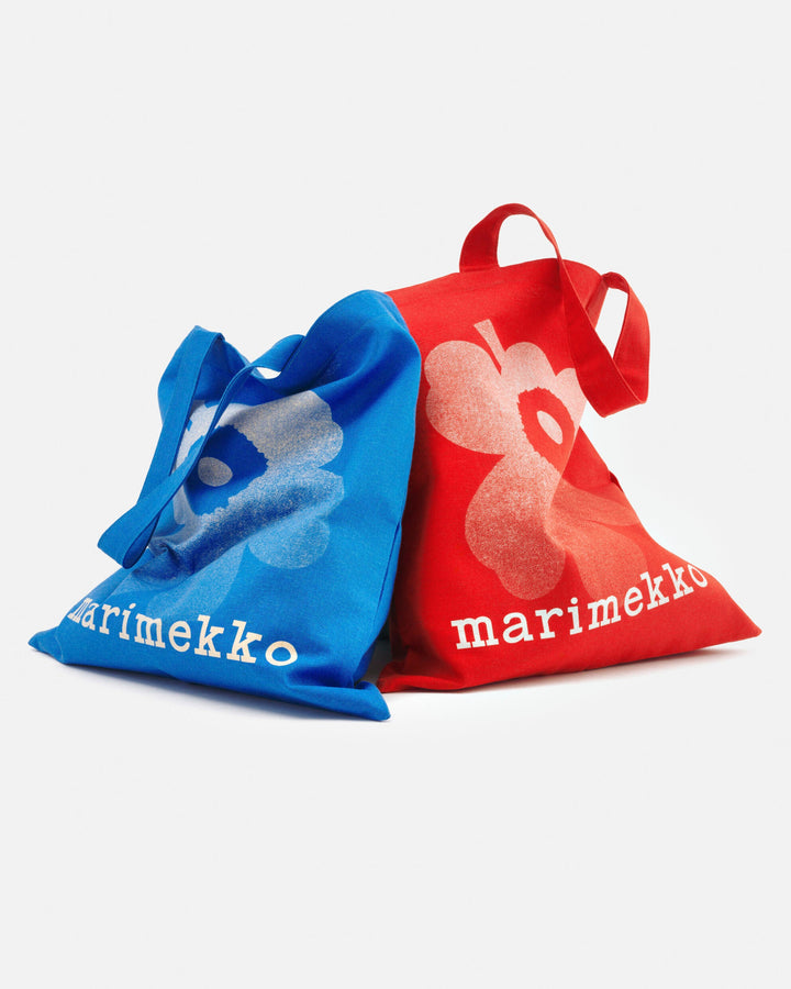 vankka unikko placement tote bag - red