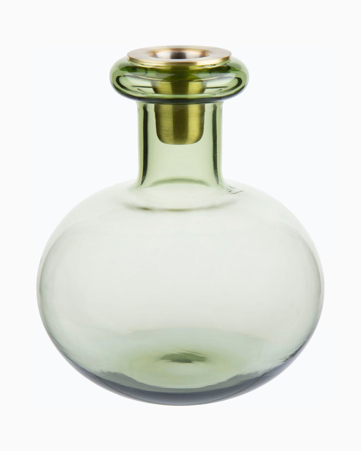butticula moss green - candle holder