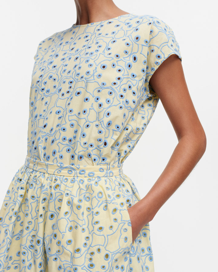 nilan rentukka - cotton eyelet lace skirt