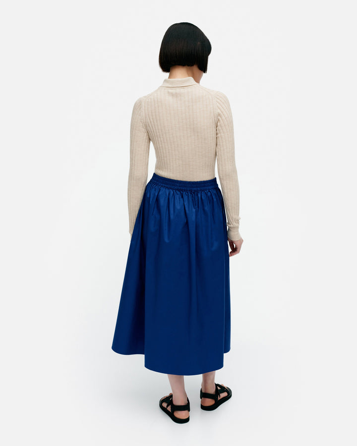 garrel solid - cotton poplin skirt (XXS)