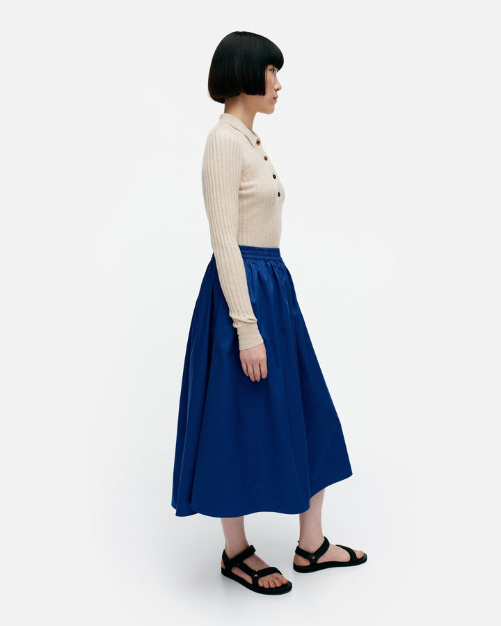 garrel solid - cotton poplin skirt (XXS)