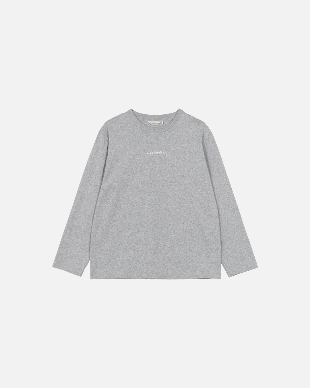 kioski biitti logo long sleeve shirt - grey