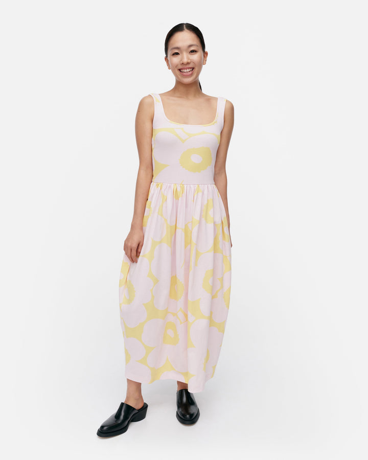 dekadi unikko pink - jersey dress