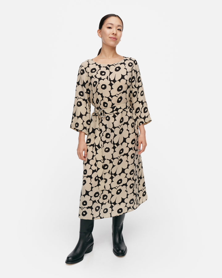 tiheys mini unikko - cupro dress