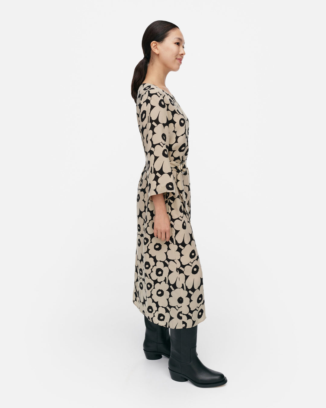 tiheys mini unikko - cupro dress