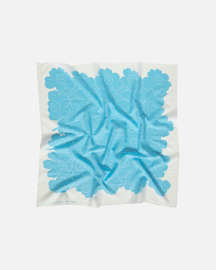 keskiö piirto unikko scarf - light blue
