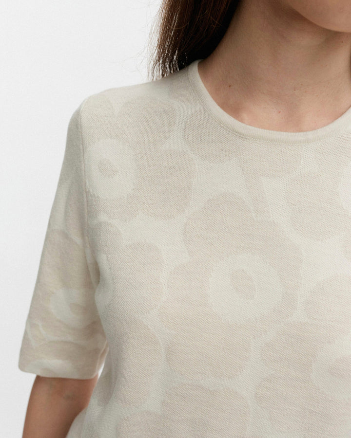 kertyä unikko knitted top