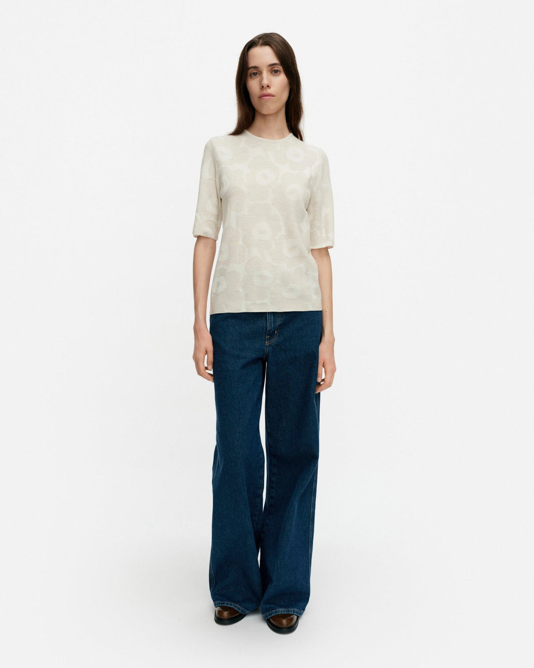 kertyä unikko knitted top