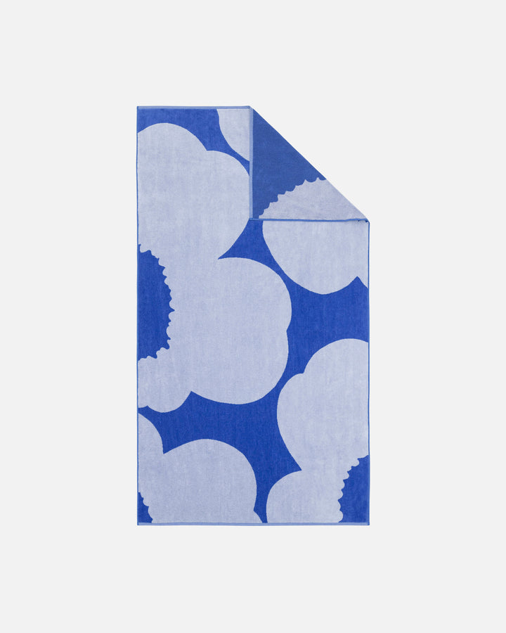 Iso Unikko Beach Towel - Blue/Periwinkle