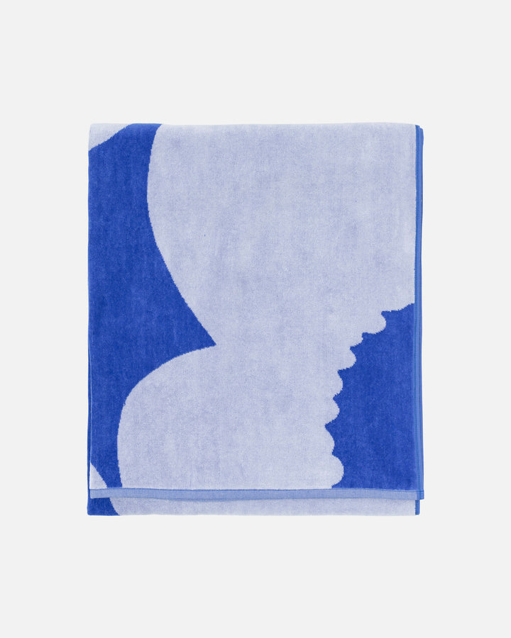 Iso Unikko Beach Towel - Blue/Periwinkle