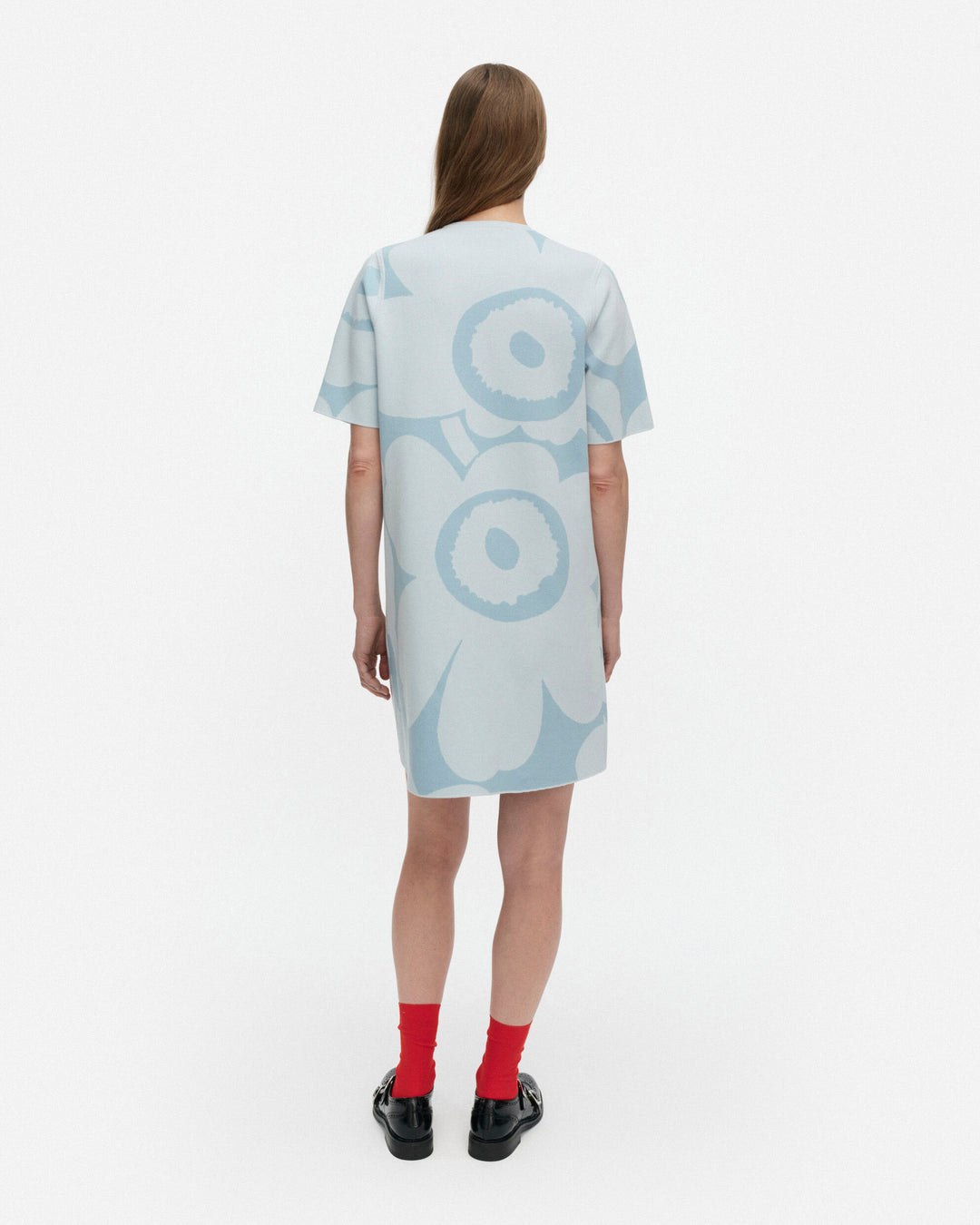 mahdollisuus unikko knitted dress