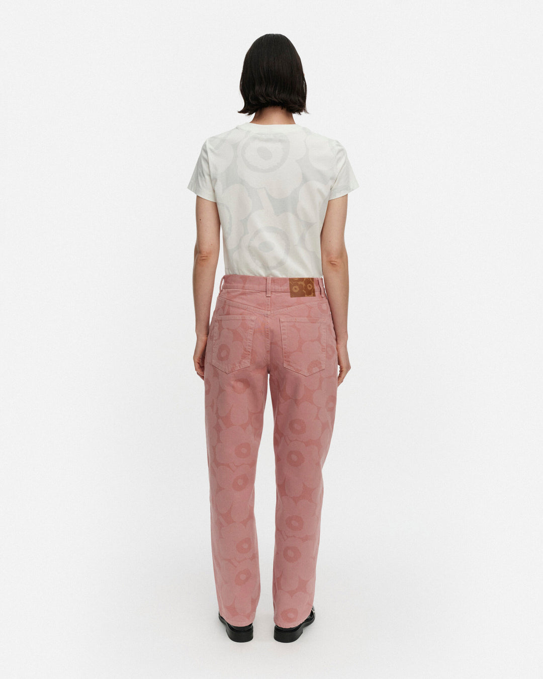 maridenim barrel jeans unikko long - pink