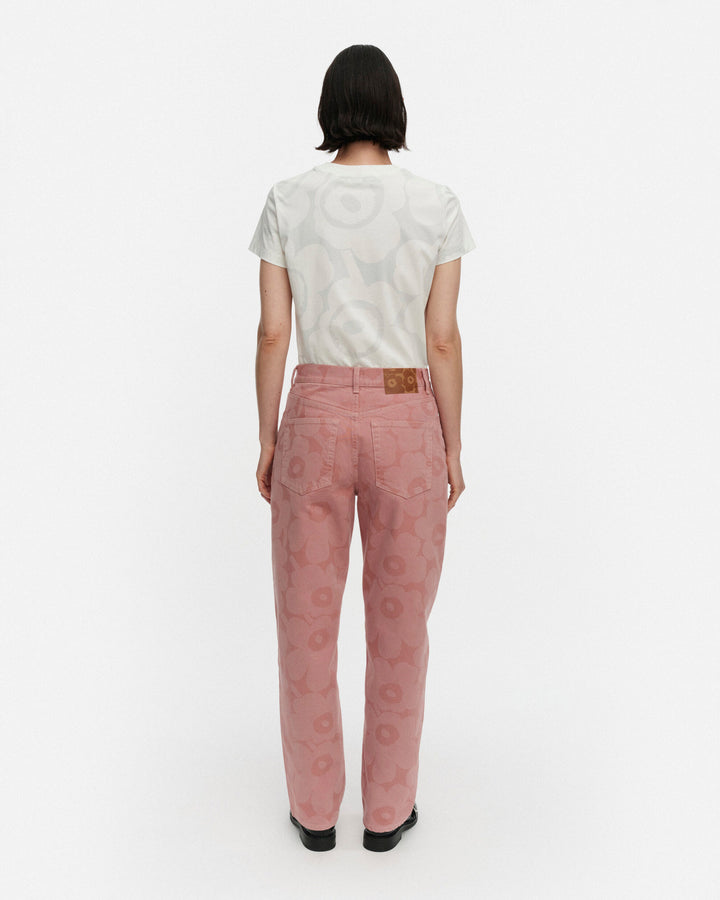 maridenim barrel jeans unikko long - pink