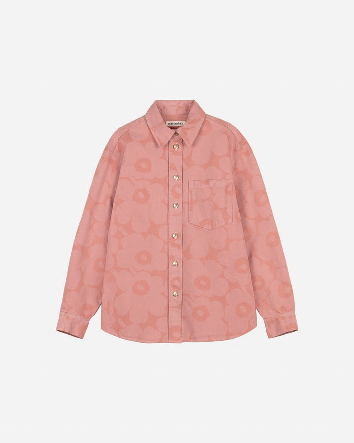 maridenim vaihe jean shirt unikko - pink