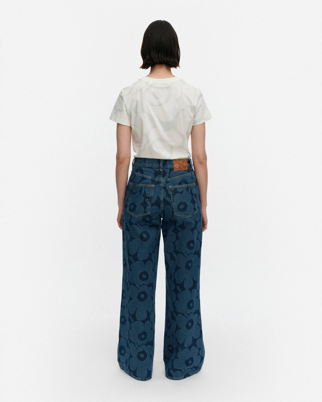 maridenim wide jeans unikko long - indigo