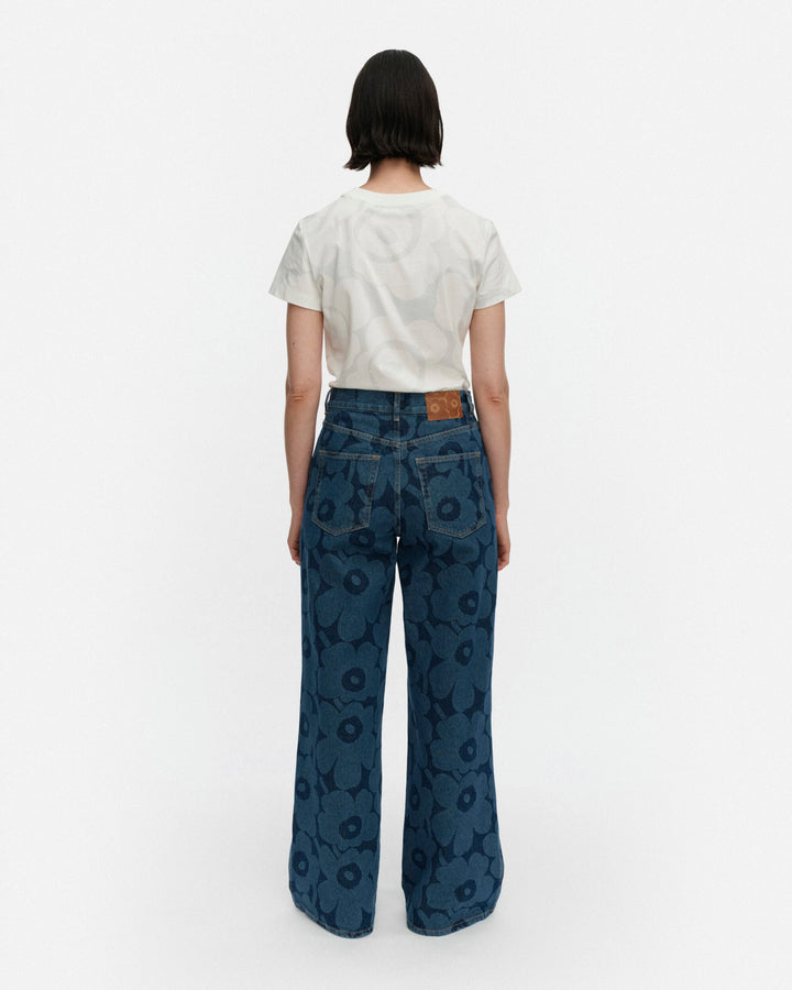 maridenim wide jeans unikko long - indigo