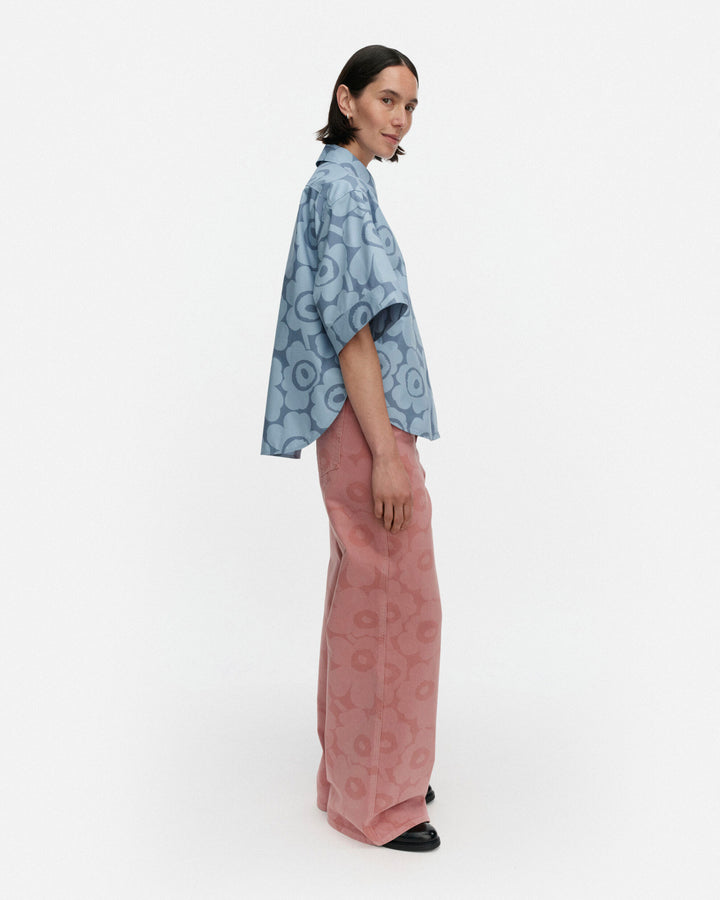 standardi unikko blouse - blue