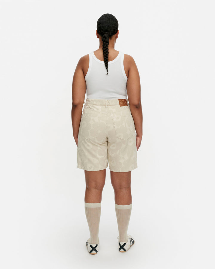 maridenim marssi unikko shorts - white
