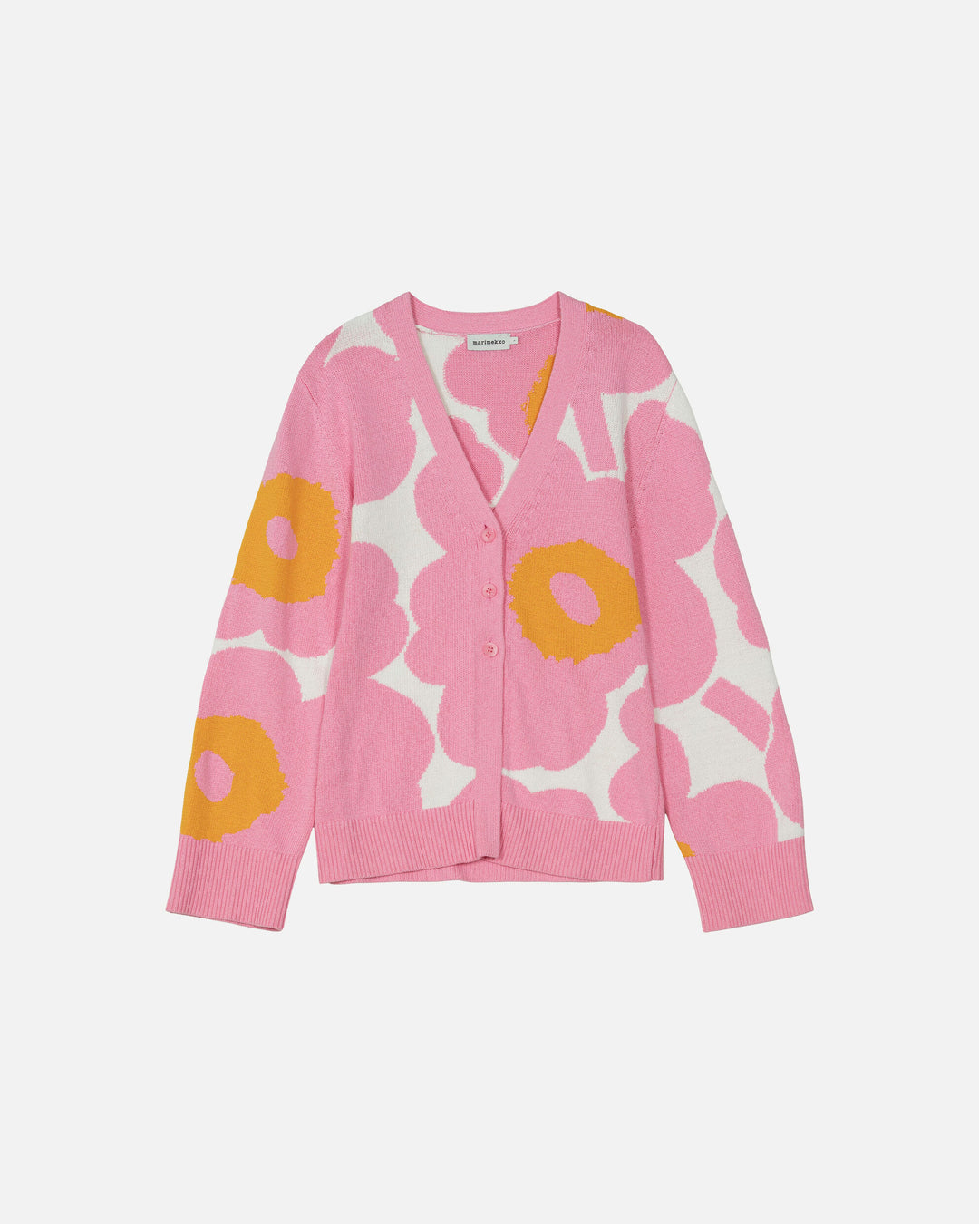 puhaltaa unikko knitted cardigan