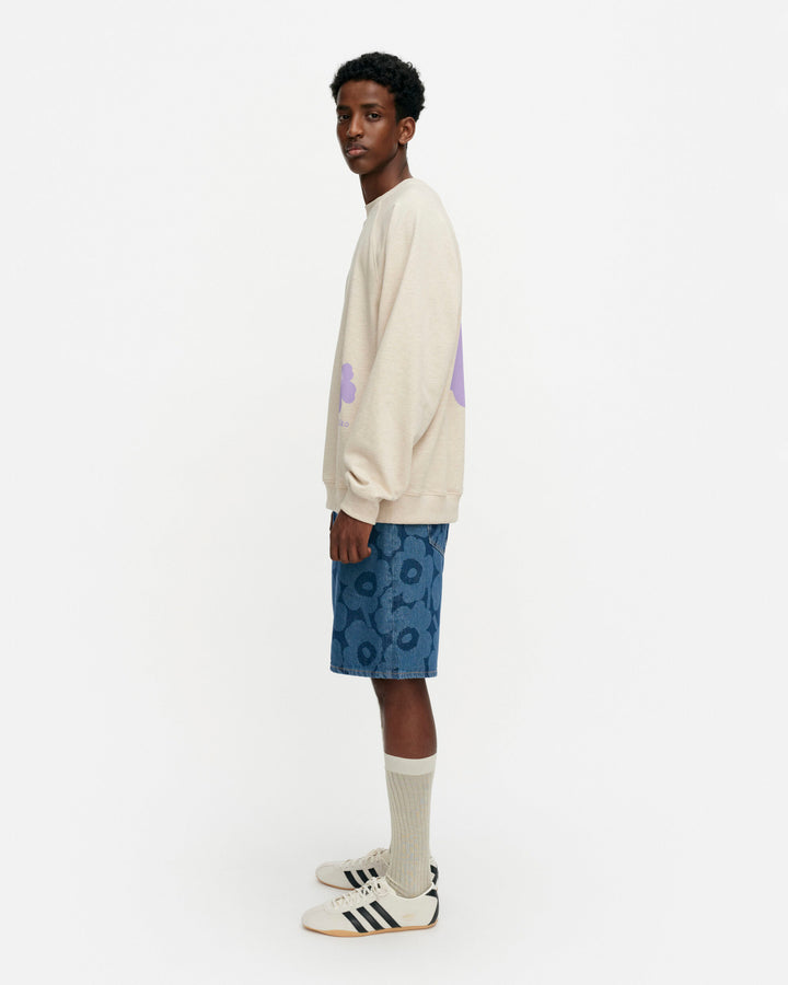 kioski riemu unikko placement sweatshirt