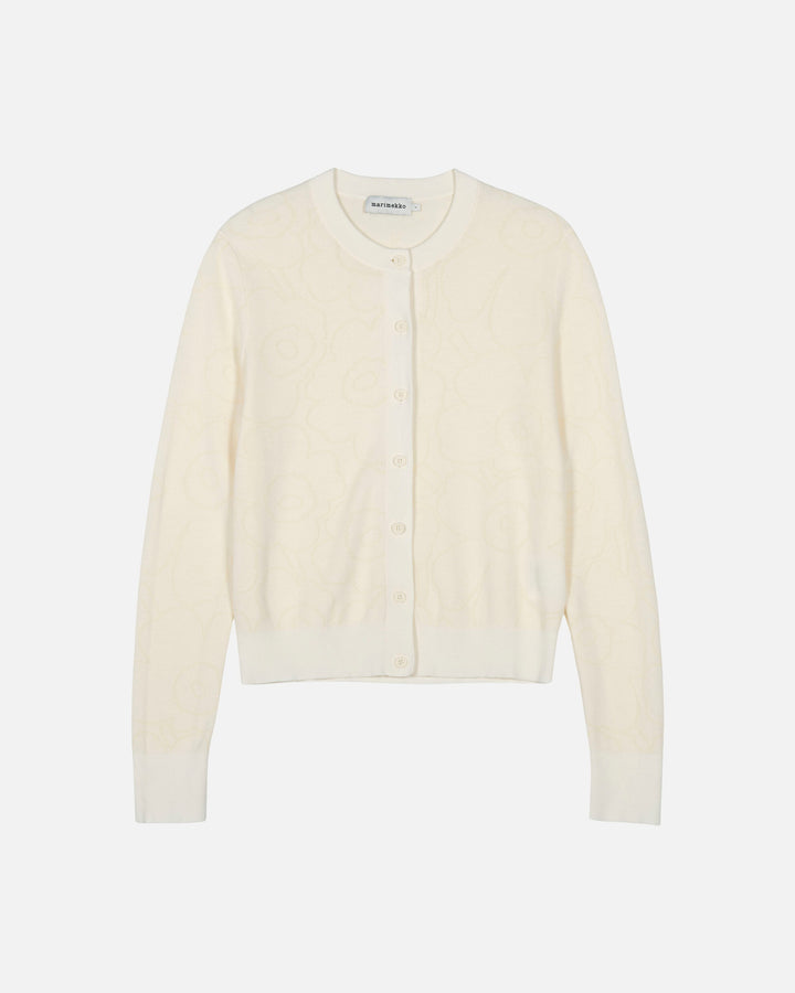 toispual piirto unikko knitted cardigan