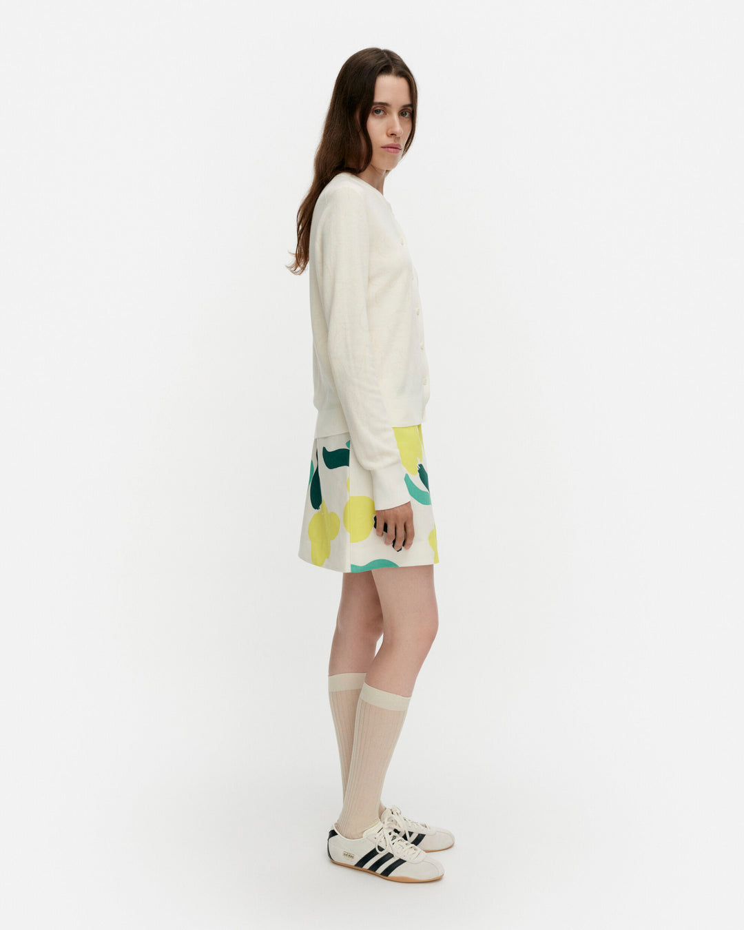 toispual piirto unikko knitted cardigan