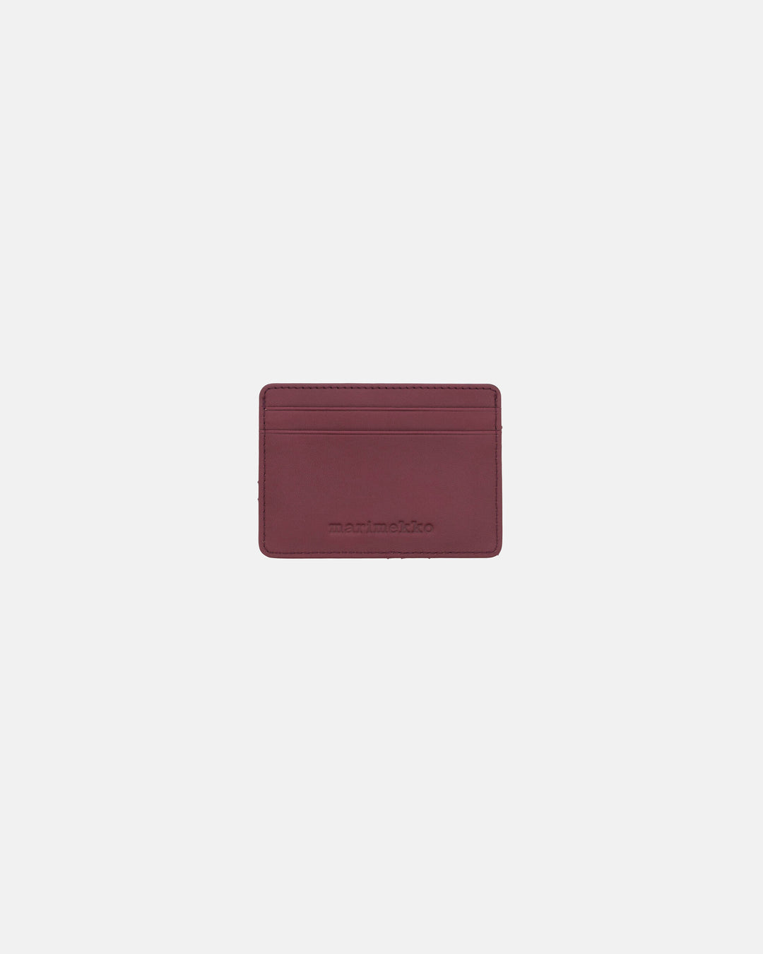 Unikko Card Holder - Maroon
