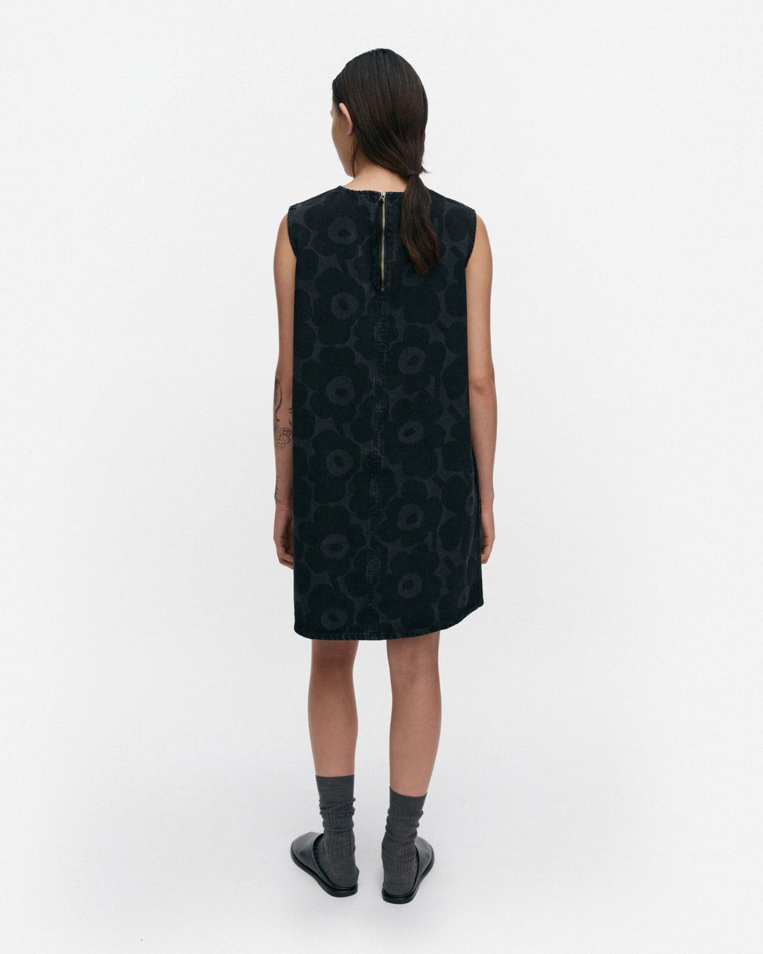 Maridenim Somasti Unikko Denim Dress - Black