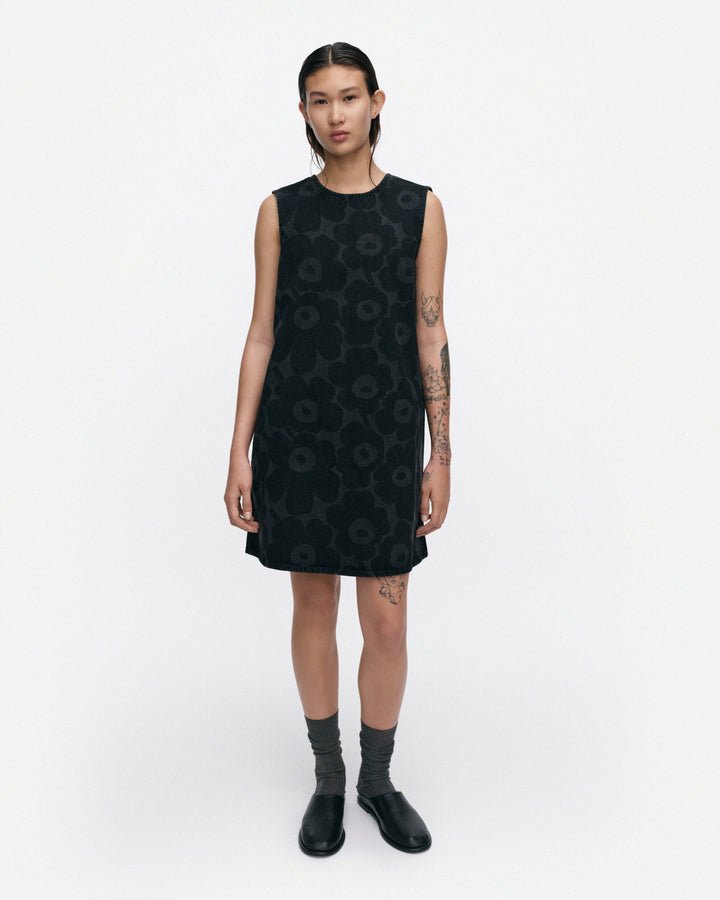 Maridenim Somasti Unikko Denim Dress - Black