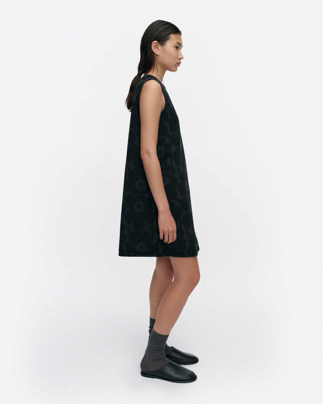 Maridenim Somasti Unikko Denim Dress - Black