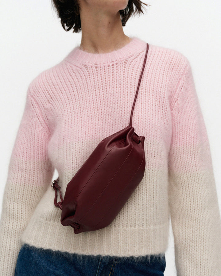 Pikku Karla Leather Bag - Raisin Purple