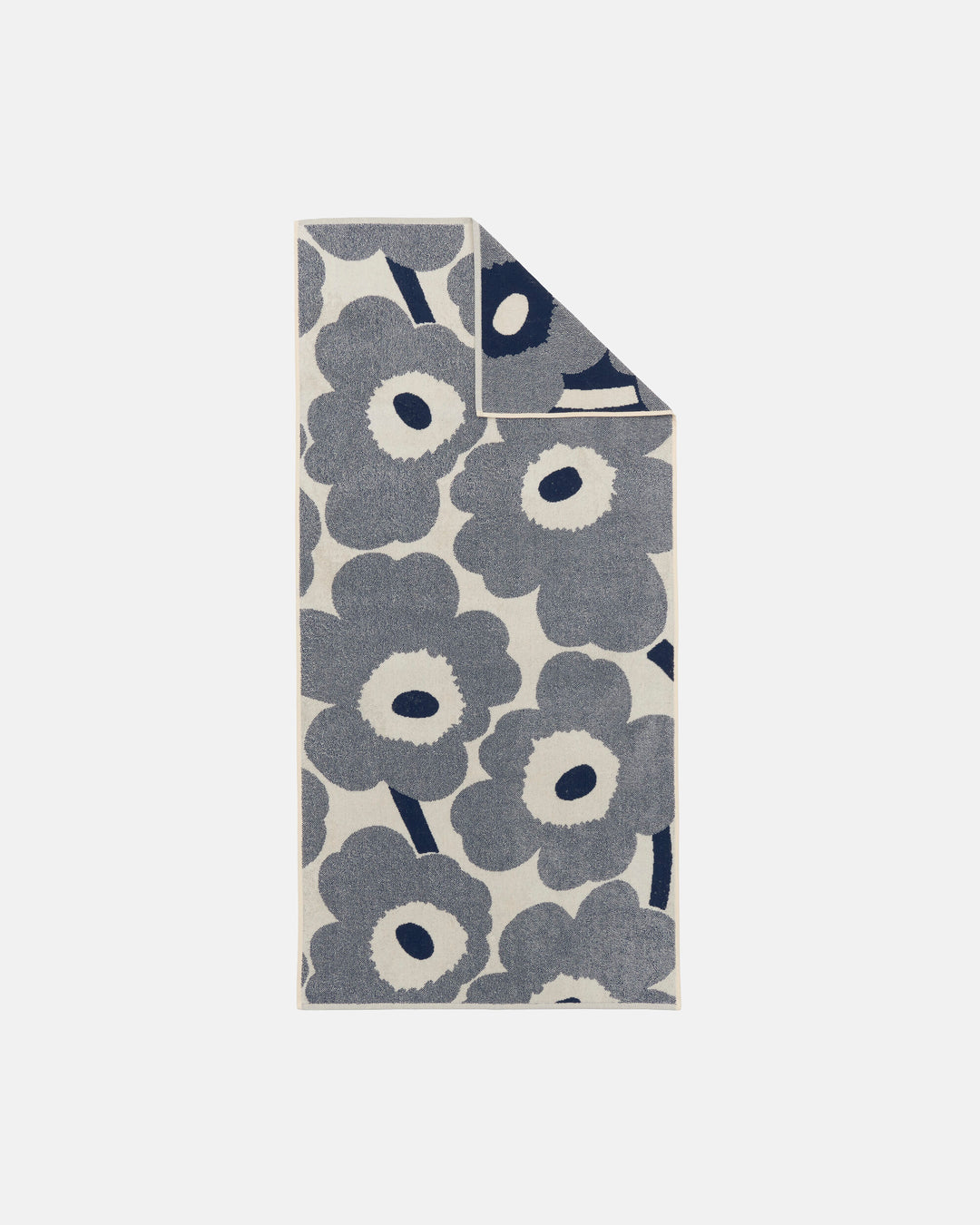Unikko Bath Towel Collection - Dark Blueberry