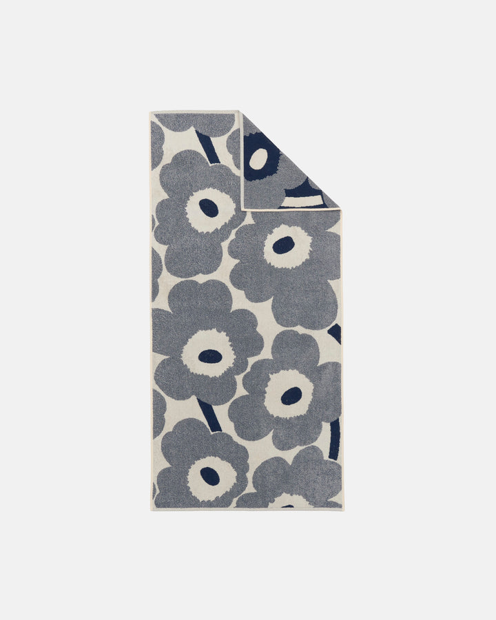 Unikko Bath Towel Collection - Dark Blueberry