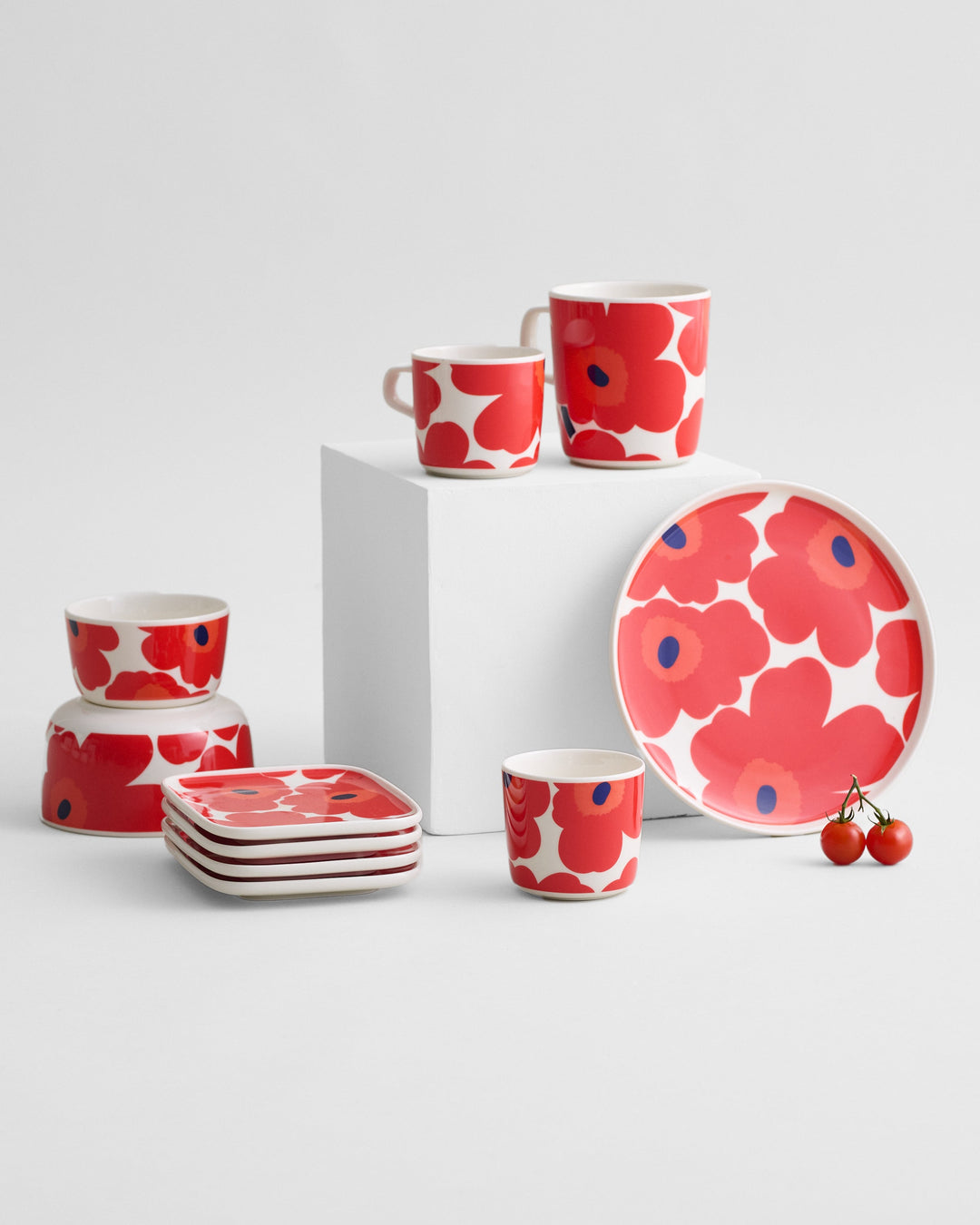 unikko plate red