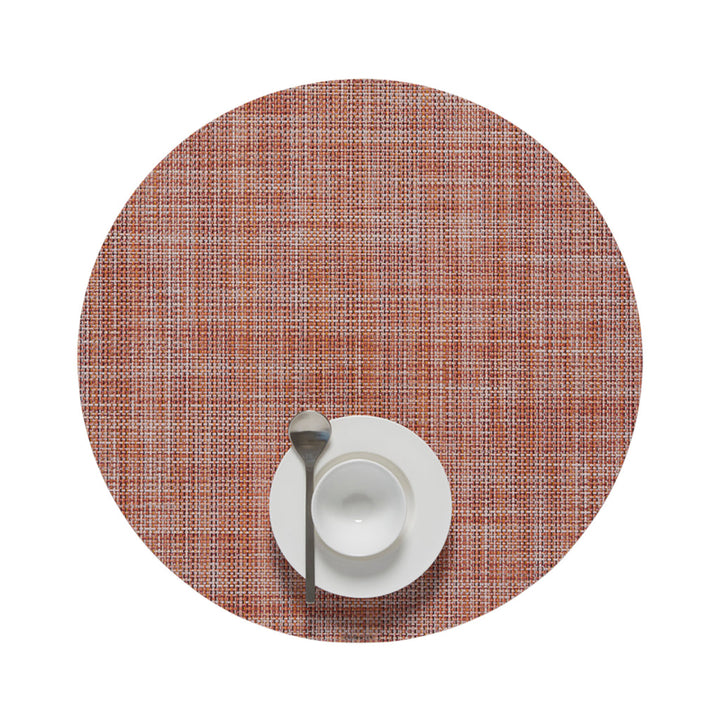 Mini Basketweave Round Placemat