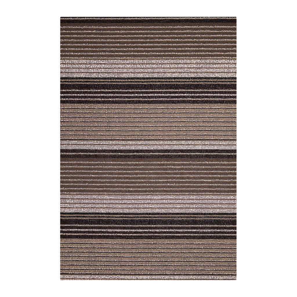 Pleat Stripe Shag Mat