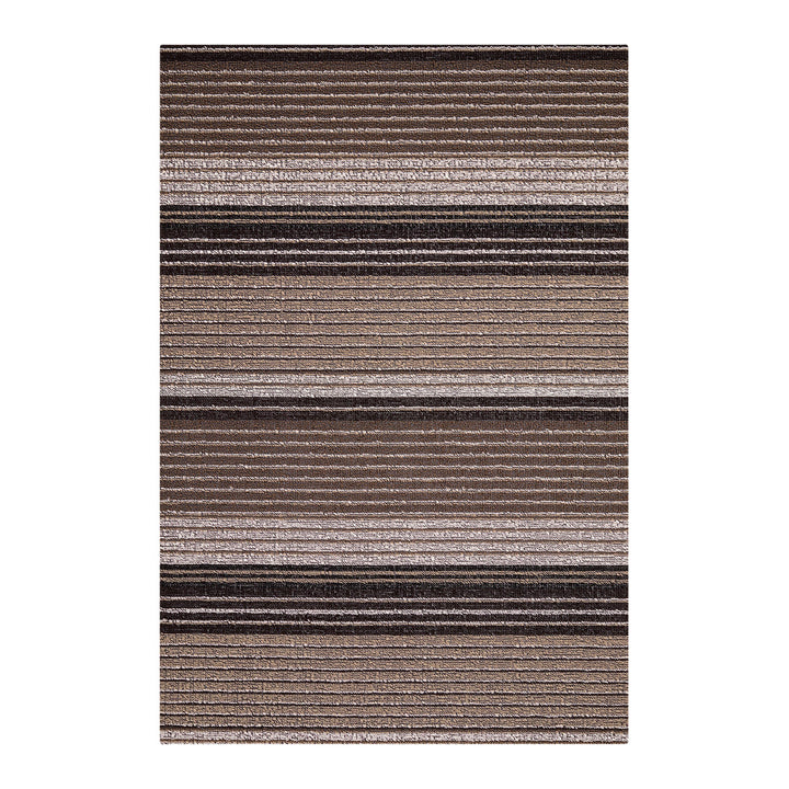 Pleat Stripe Shag Mat