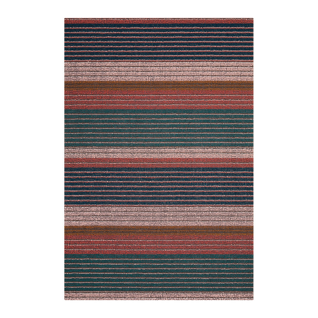 Pleat Stripe Shag Mat